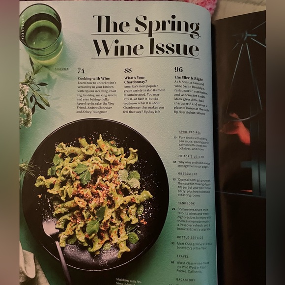 Food & Wine spring wine issue - donating today - Picture 3 of 4